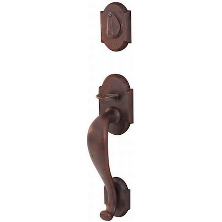 Emtek Medium Bronze Handleset 451211BZEGMB 451211BZEGMB